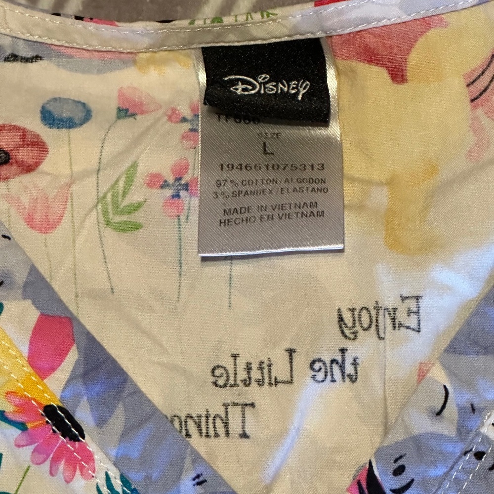Eeyore Scrub top